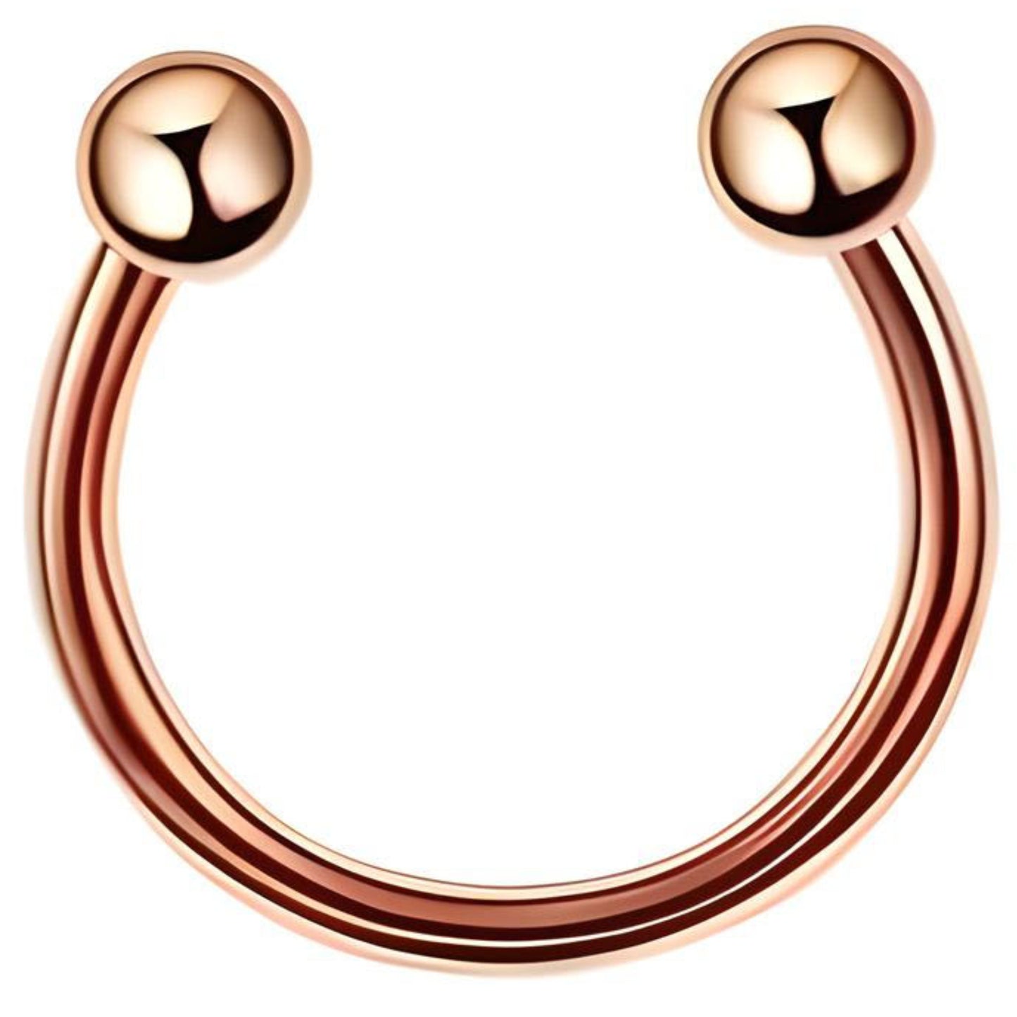 Ball Horseshoe Piercing Barbell Circular Septum Helix Tragus Lip Ear Cartilage Nipple