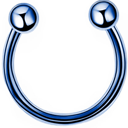 Ball Horseshoe Piercing Barbell Circular Septum Helix Tragus Lip Ear Cartilage Nipple