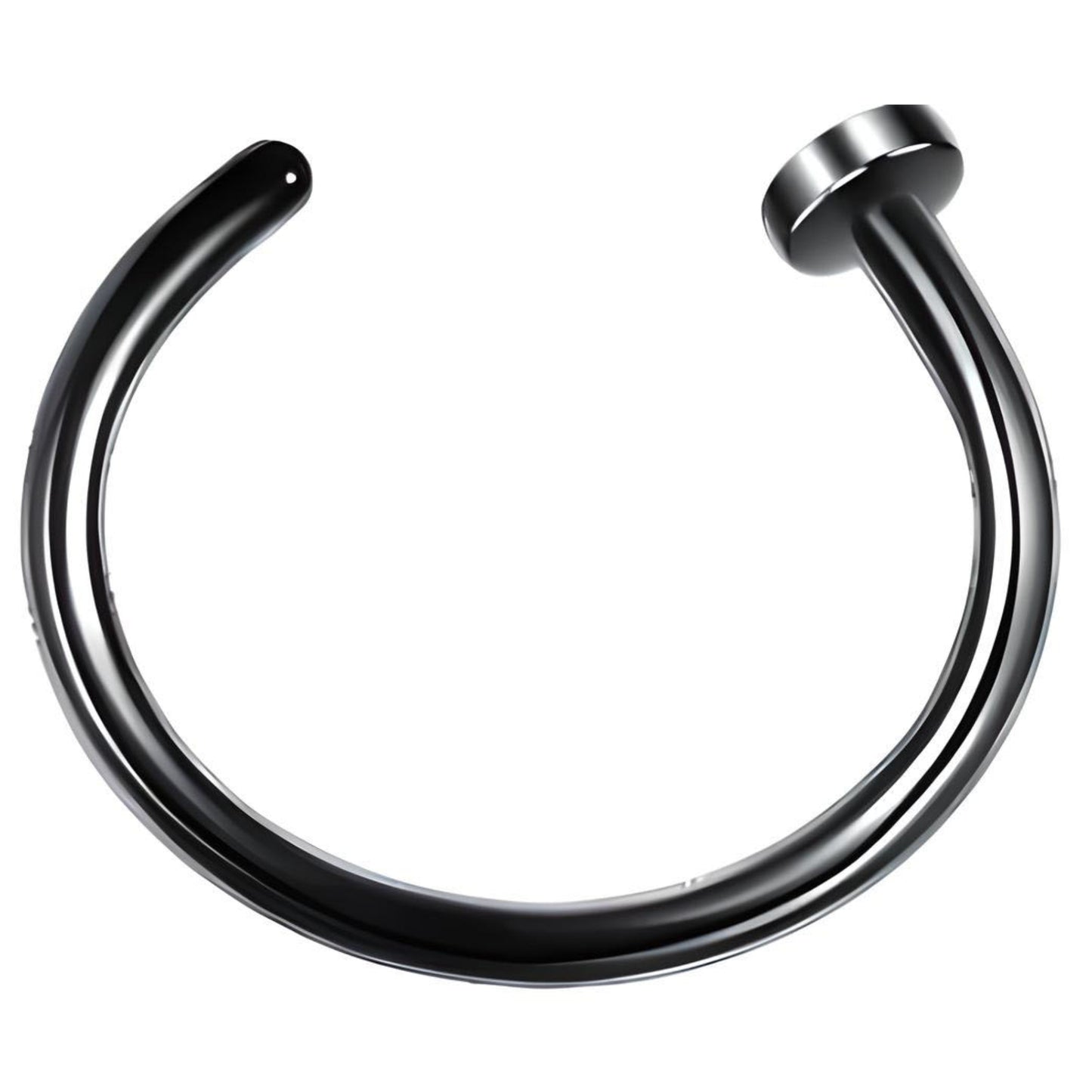 Nose Ring Open Tragus Helix Cartilage Hoop Ear Surgical Septum Piercing