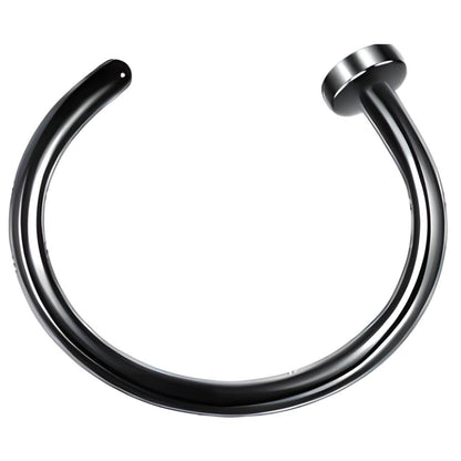 Nose Ring Open Tragus Helix Cartilage Hoop Ear Surgical Septum Piercing