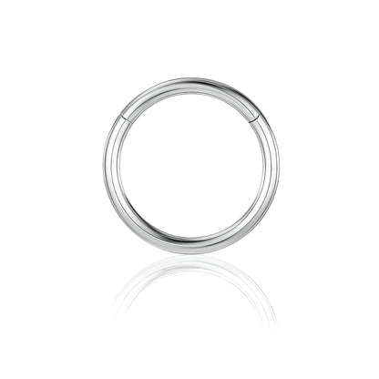 Clicker Hoop Nose Segment Ring Septum Hinged Hoop Cartilage Helix Daith Tragus