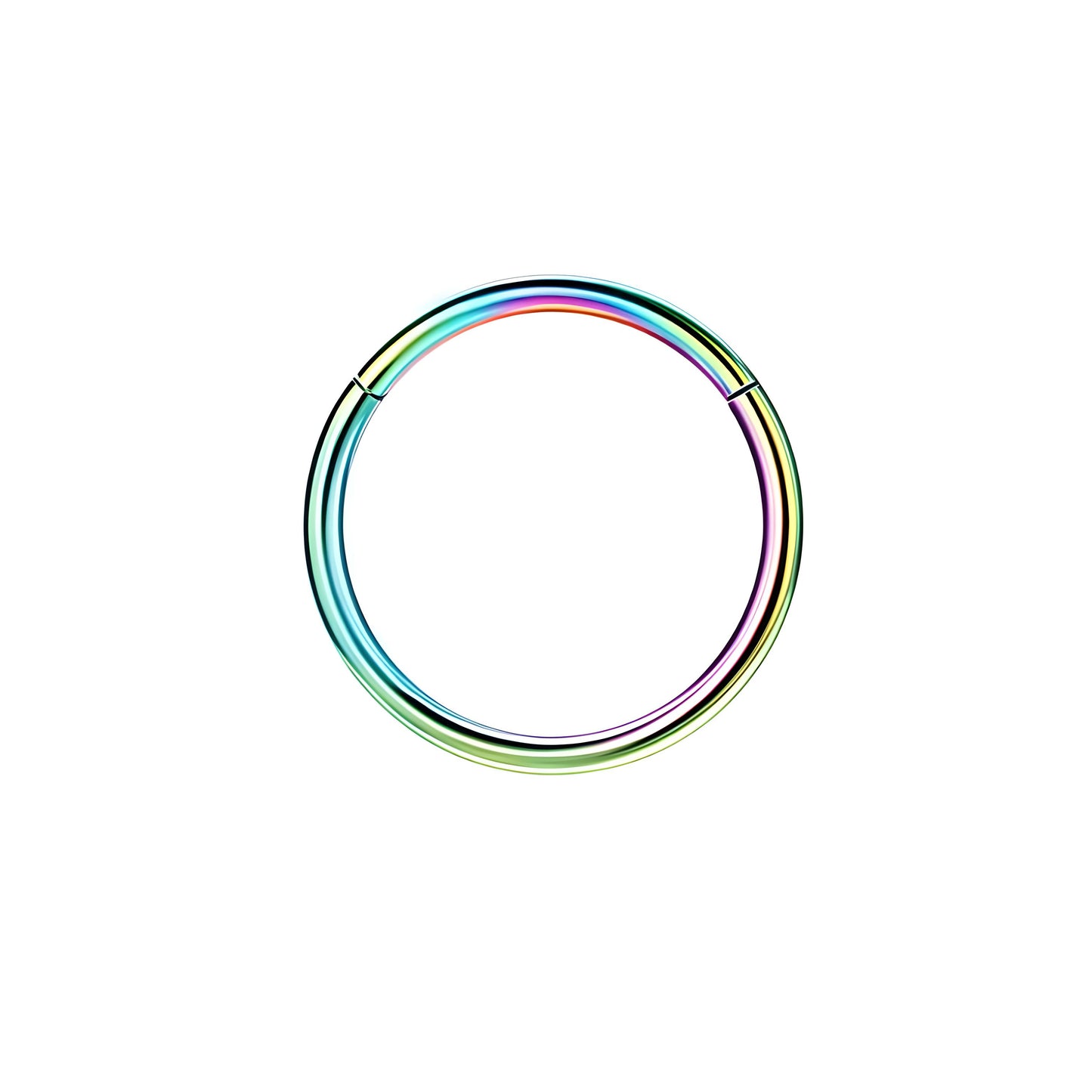 Clicker Hoop Nose Segment Ring Septum Hinged Hoop Cartilage Helix Daith Tragus