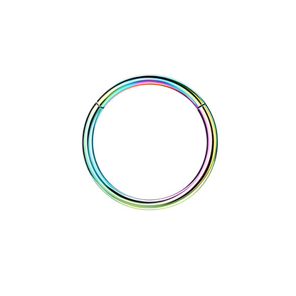 Clicker Hoop Nose Segment Ring Septum Hinged Hoop Cartilage Helix Daith Tragus