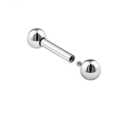 Titanium Tongue Bar Bars Ear New Eyebrow Nipple Industrial Barbell Piercing