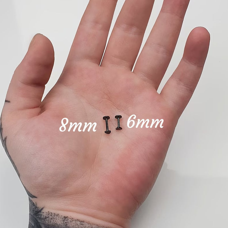 Star Heart Moon Tragus Bar Helix Lip Labret Monroe Lip Nose Top Ear Bar Stud Earring Ring Hoop 1.2mm Gauge